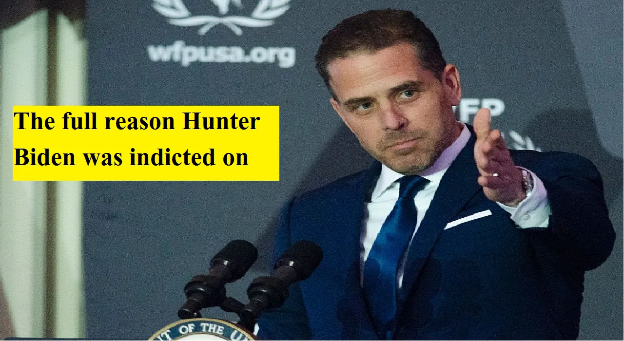 Hunter Biden indicted on gun charges