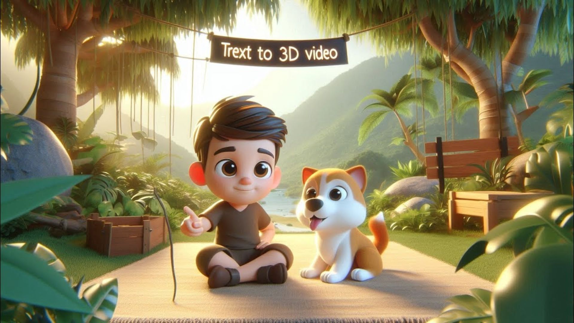 Normal Video To 3D Cartoon Video Create App